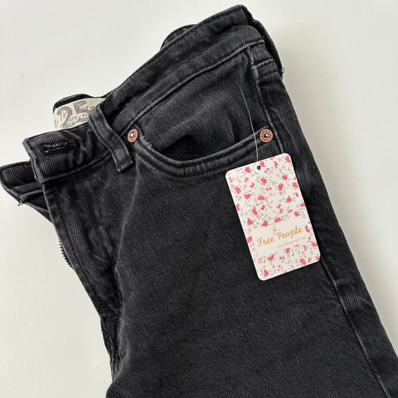 NWT Free People We the People Distressed Slim Jeans Sz 25 - Picture 6 of 10
